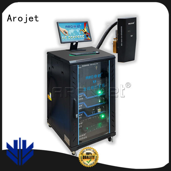 sidejetting Custom printer digital UV inkjet marking machine Arojet ultrahigh