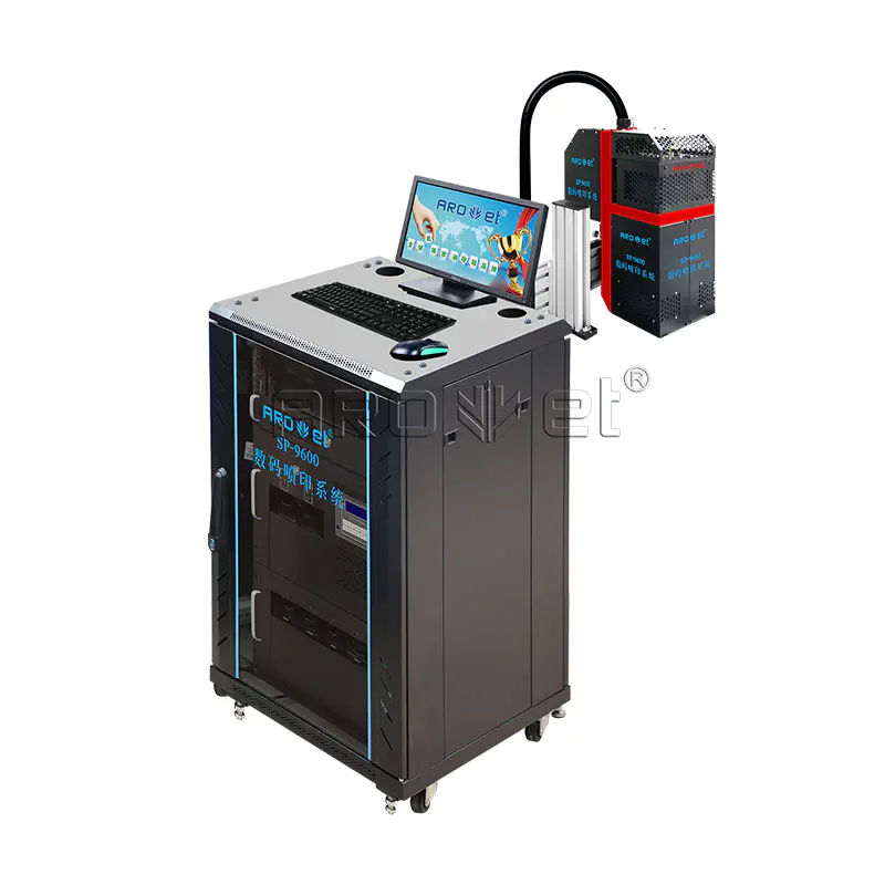 Arojet Brand wideformat UV inkjet marking machine multicolored factory