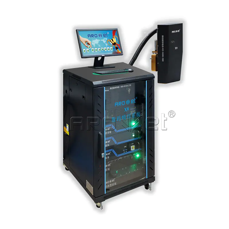 Aerojet Ultra-alta velocidade Digital UV Variável Data Inkjet Impressora Inkjet - X9