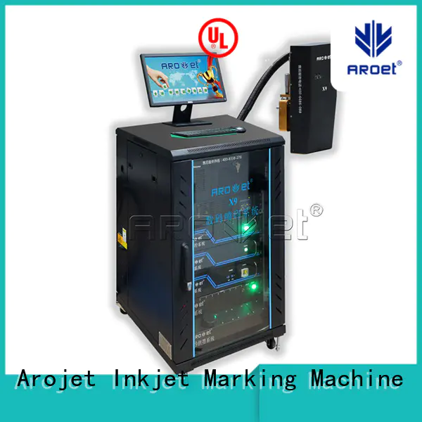 multicolored digital industrial inkjet coding printer Arojet Brand