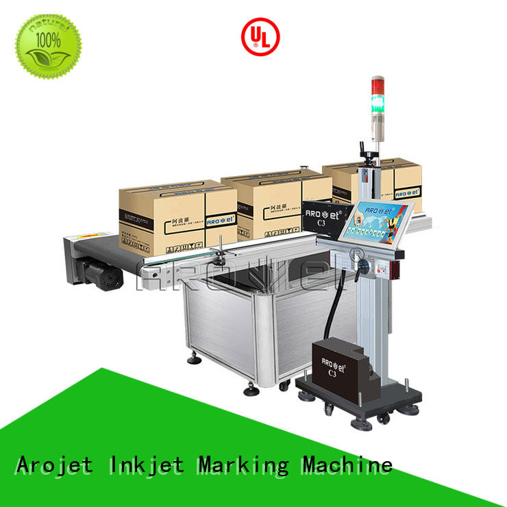industrial inkjet coding printer sidejetting highspeed UV inkjet marking machine manufacture