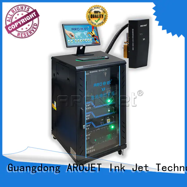 Arojet c2 industrial inkjet coding printer inquire now for label