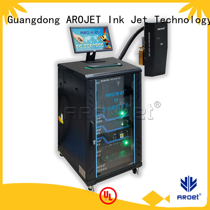 Arojet cost effective color inkjet printer factory direct supply for packaging
