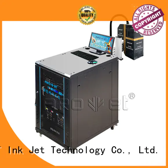 variable ultrahigh speed Arojet Brand industrial inkjet coding printer factory