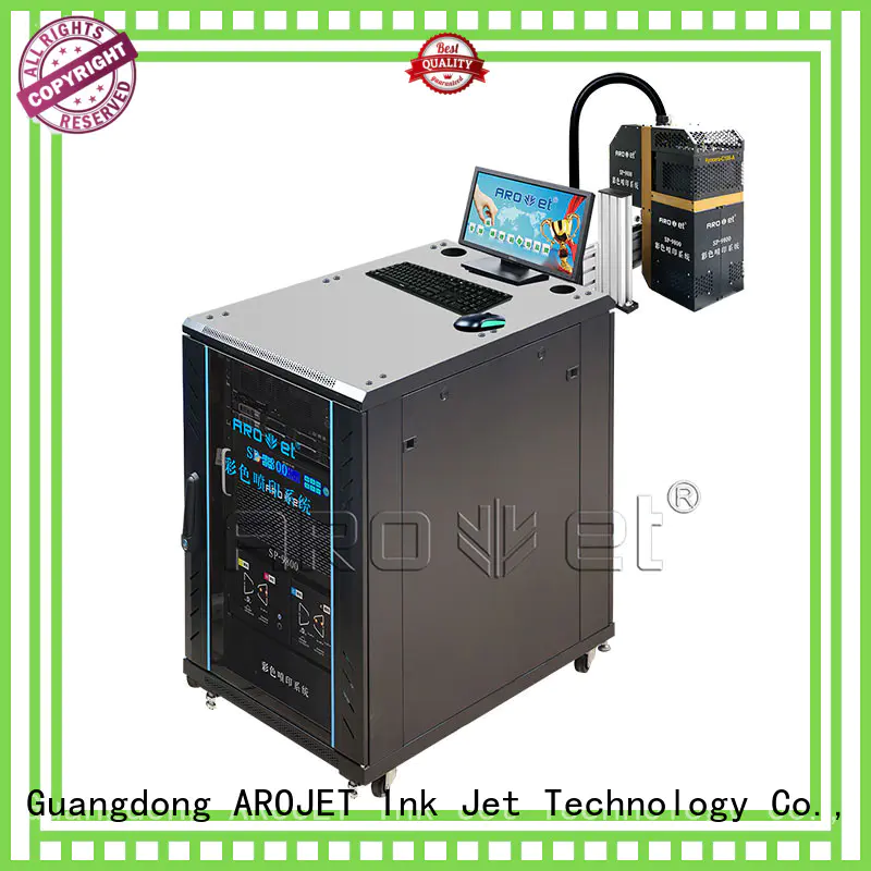 Arojet Brand costeffective digital UV inkjet marking machine manufacture