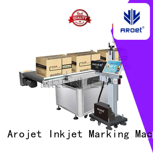 industrial inkjet coding printer costeffective multicolored UV inkjet marking machine printer Arojet Brand