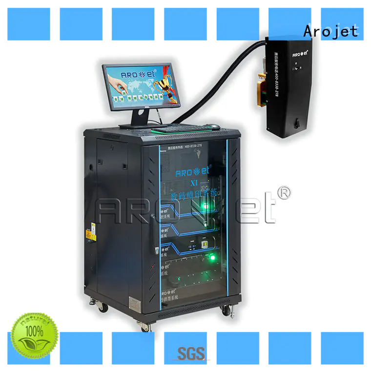 Arojet customized automatic inkjet printer factory bulk production