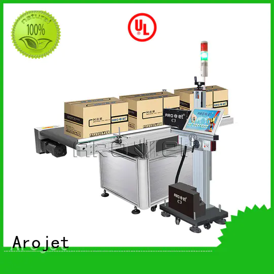 Arojet ultrahigh inkjet coding machine directly sale for paper
