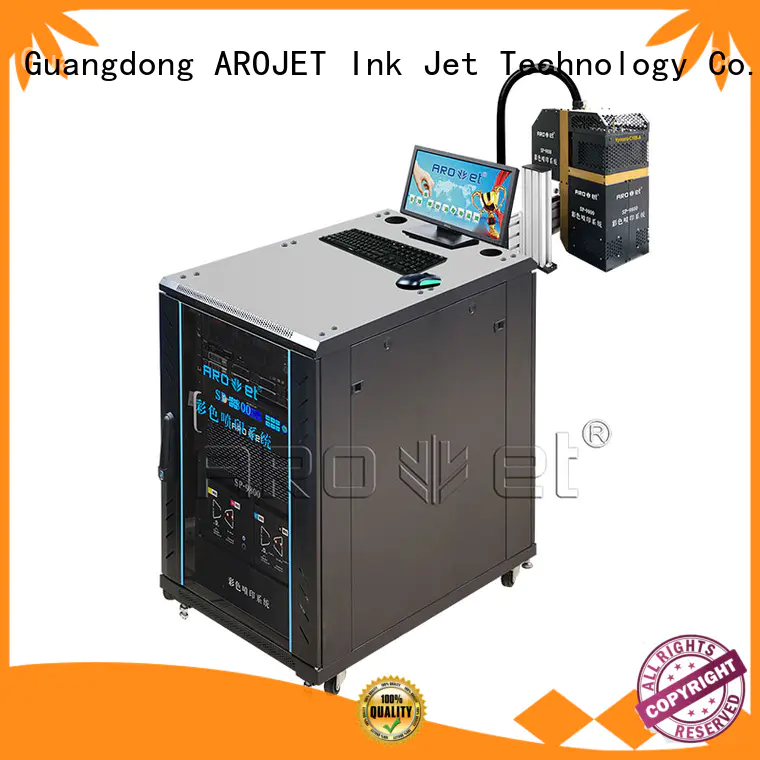 Arojet printer industrial inkjet marking systems supplier for packaging