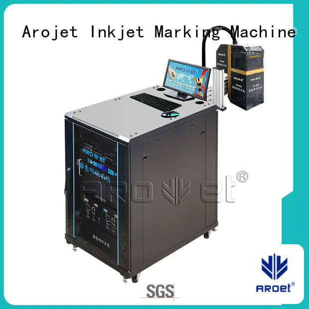 high speed industrial inkjet printer printing for paper Arojet