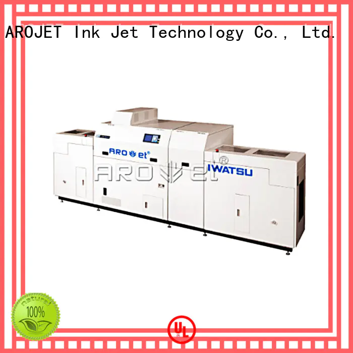 inkjet variable data printing machine data for label Arojet