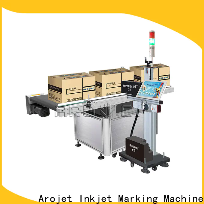 Arojet eco-friendly inkjet industrial marking suppliers for paper
