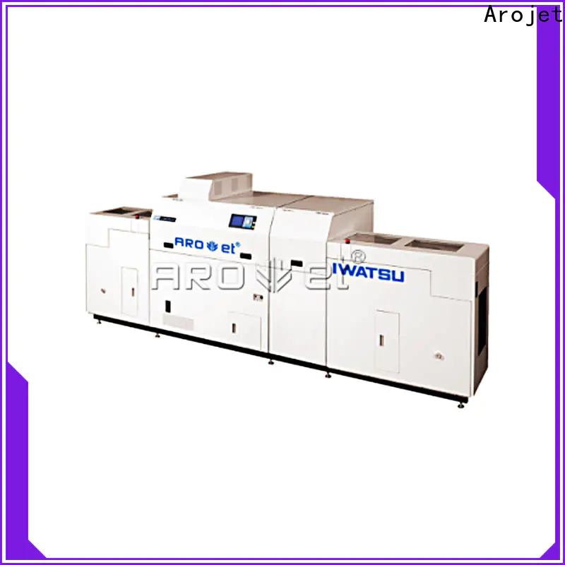 Arojet sheetfed industrial inkjet marking systems supply for label