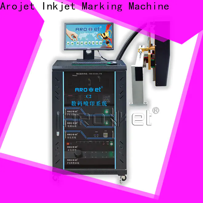 Arojet multicolored industrial inkjet printing machine wholesale for paper