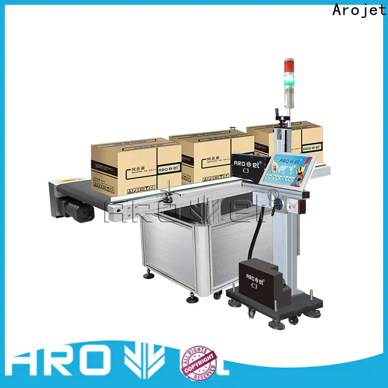 Arojet quality solvent based inkjet printer from China for packaging