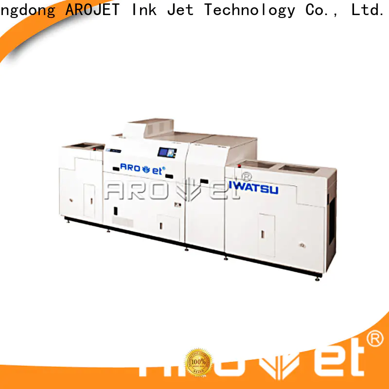 Arojet machine ink jet printer company for label