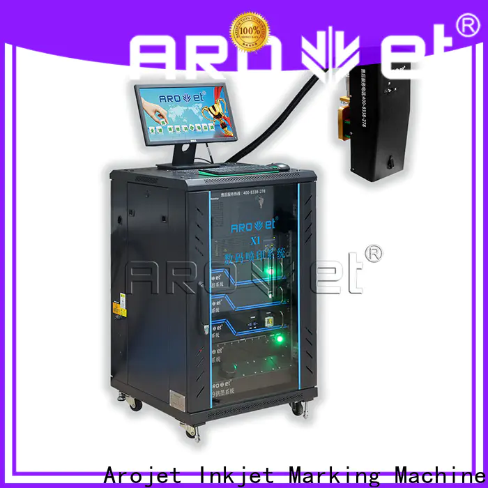 Arojet c3 industrial inkjet marking systems factory direct supply bulk production