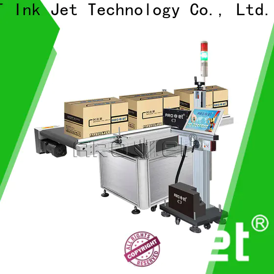 Arojet quality roll fed inkjet printer company for promotion