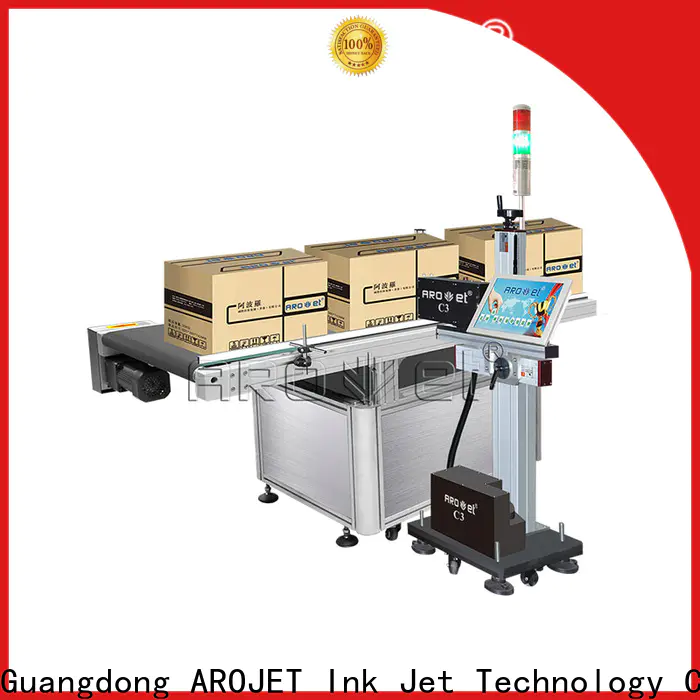 AROJET industrial online inkjet printer best manufacturer for label