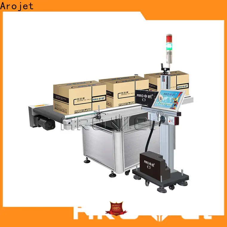 Arojet best price production line inkjet printer factory bulk production