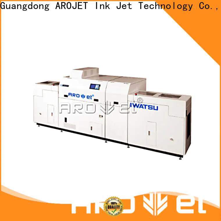 Arojet custom inkjet printing machine suppliers for paper