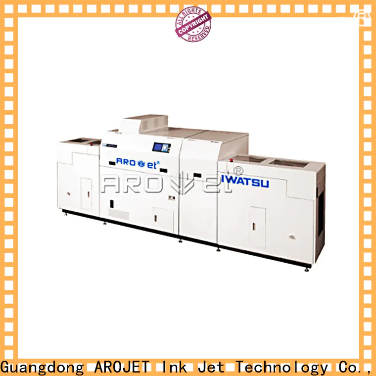 Arojet custom inkjet machine price supplier for promotion