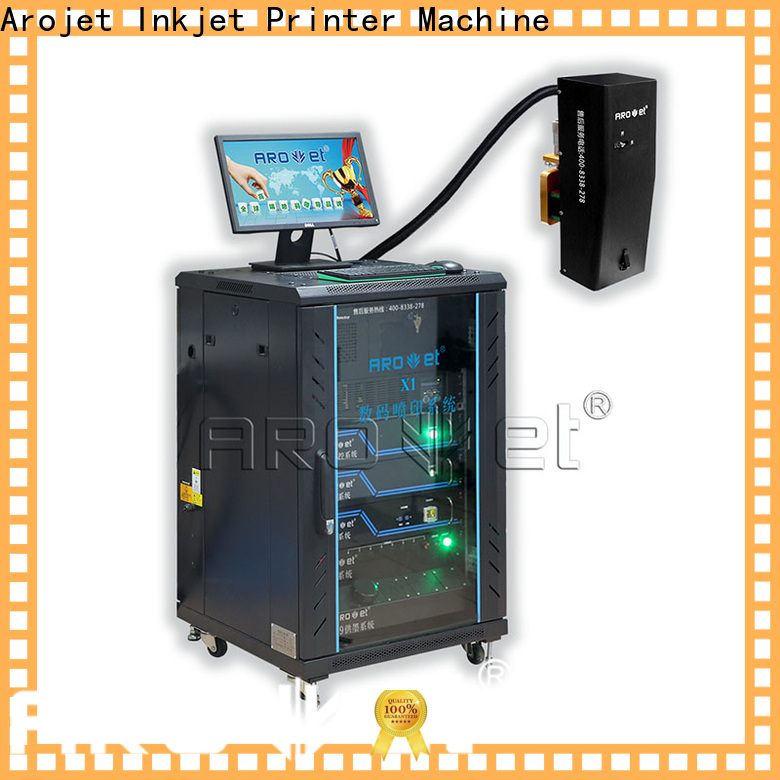 AROJET SIDEJETTING INK JET CODIFICACIÓN MEJOR FABRICANTE PARA LA ETIQUETA