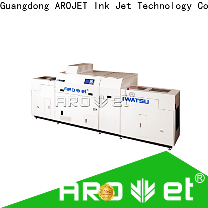 AROJET HOT SELLING INDUSTRIAL INKJET CODIFICACIÓN Y SOLICITUD DE LA IMPRESORA DE MARCA EN VENTA