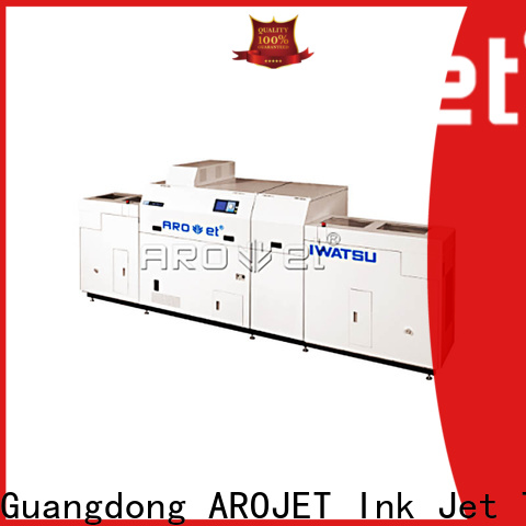 Arojet SideJetting Digital Inkjet Printer Factory Proveedor para etiqueta