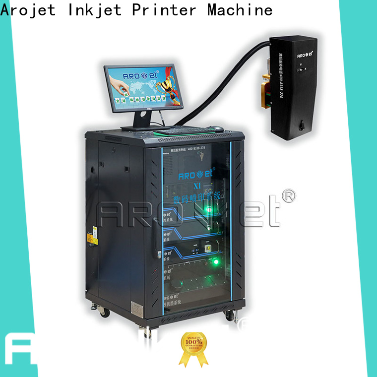 Arojet Speed ​​Digital InkJet Etiqueta Impresora Fabricante Fabricante de producción a granel