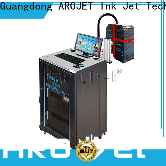 Arojet Melhor Valor Industrial Inkjet Série de codificador para etiqueta