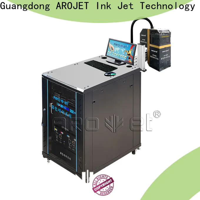 Arojet AROJET industrial inkjet solutions inquire now bulk production