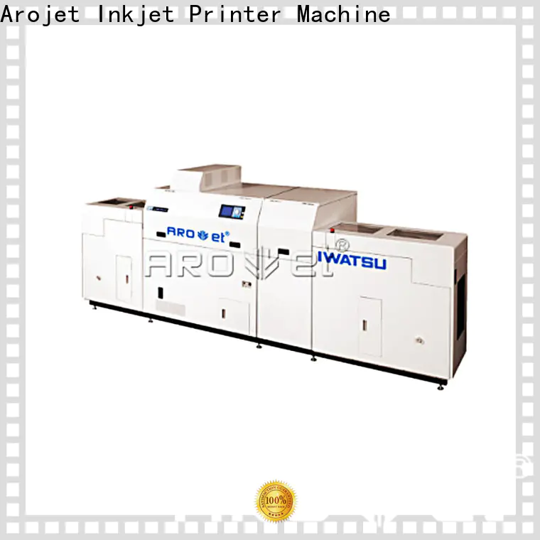 Arojet sidejetting efficient inkjet printers supply for label