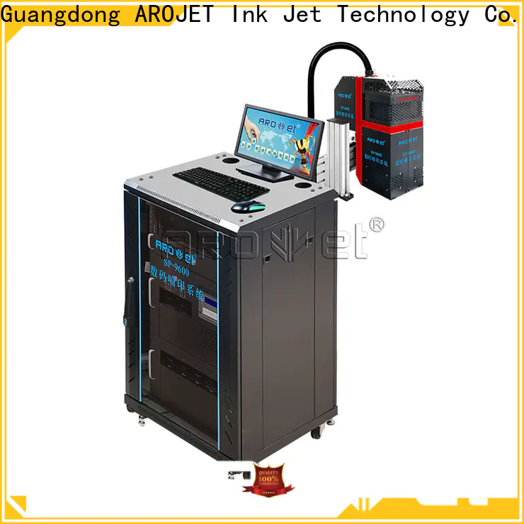 Arojet practical inkjet printer for boxes manufacturer for paper
