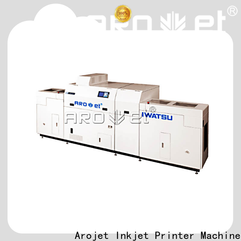 Arojet speed industrial inkjet printheads factory for packaging