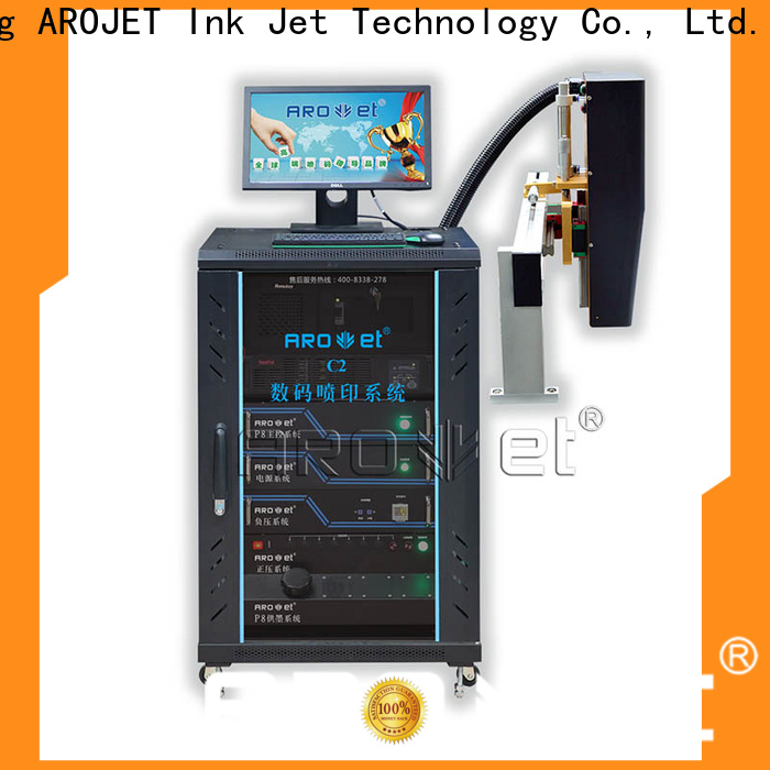 Arojet top quality highspeed inkjet production printers wholesale for packaging