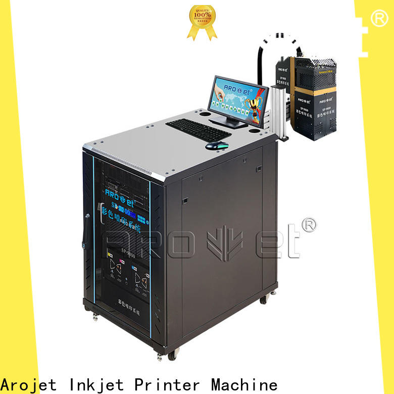 AROJET solvent based inkjet printer date best manufacturer for label