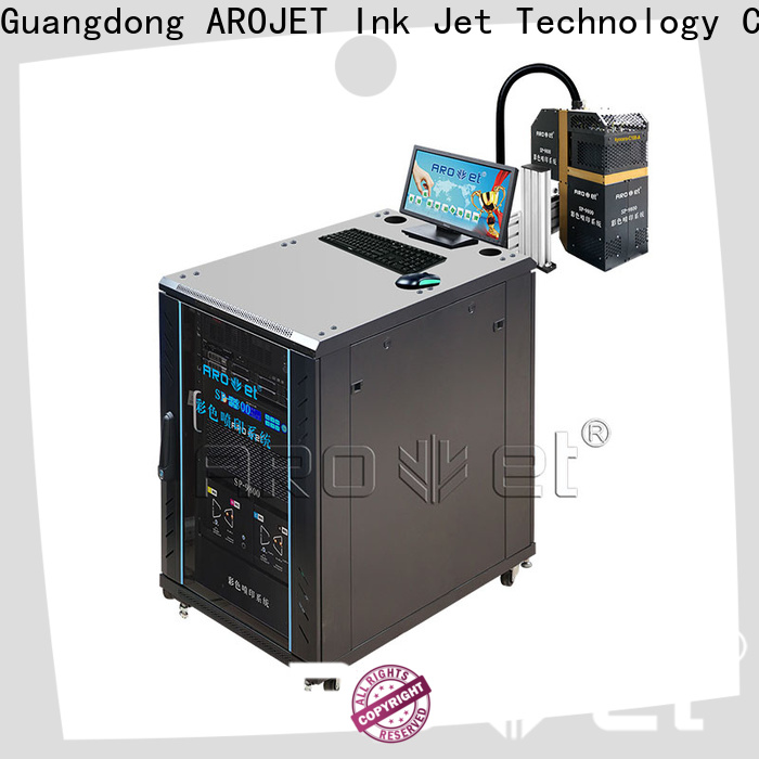 Arojet practical inkjet printing machine inquire now for paper