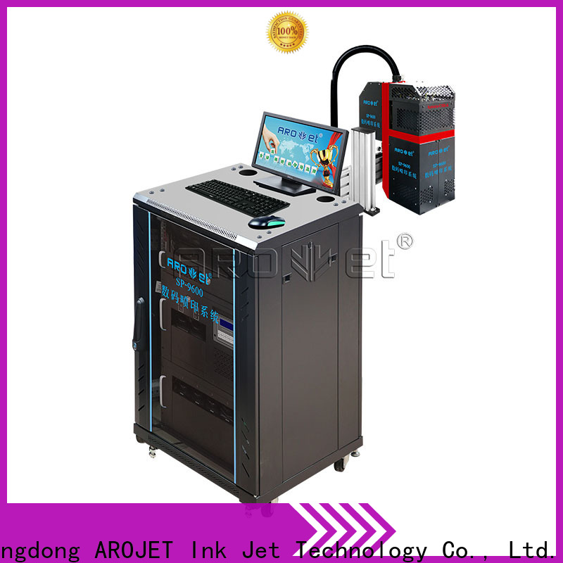 Arojet multicolored inkjet printing press directly sale for label