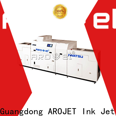 Arojet sheetfed industrial inkjet marking best supplier bulk production