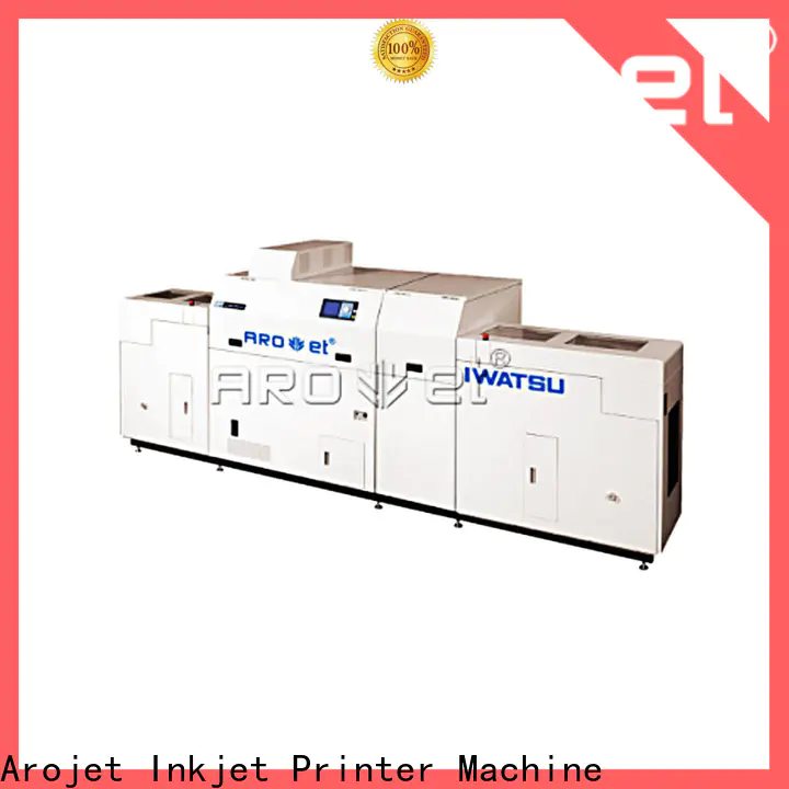 Arojet custom automatic inkjet printer suppliers for paper
