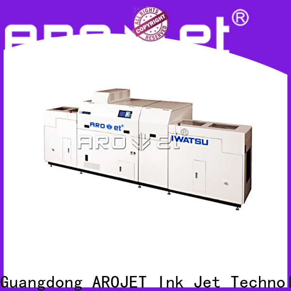 Arojet cost-effective inkjet printers industrial best manufacturer bulk production