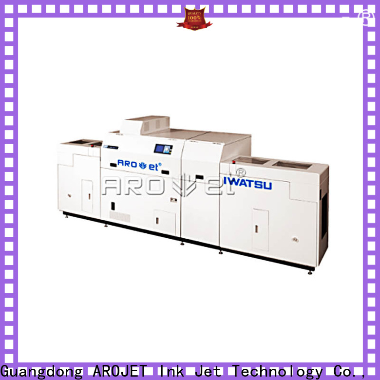 Arojet sheetfed inkjet coders suppliers for packaging