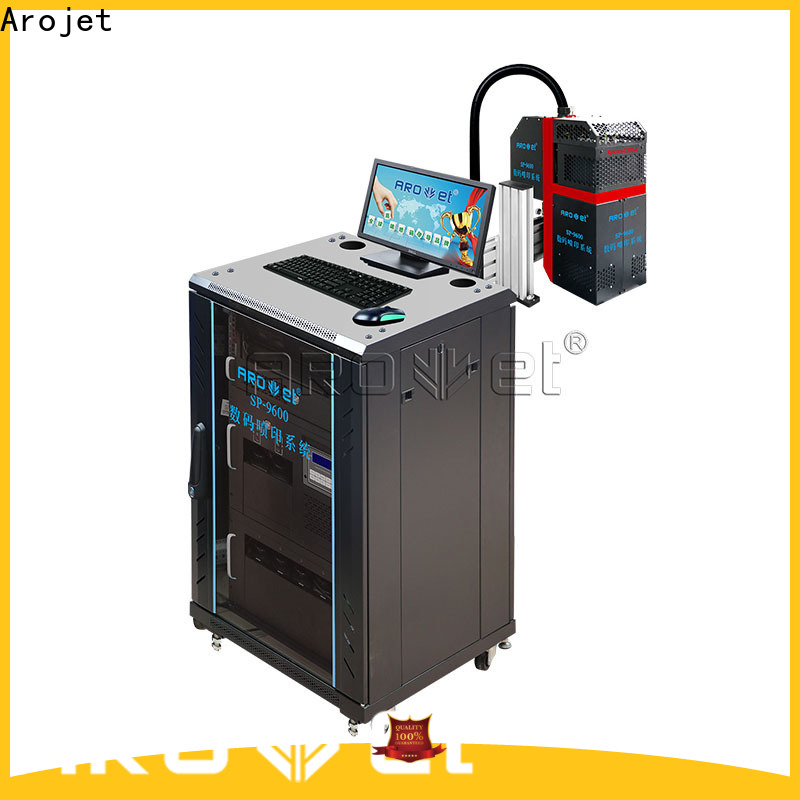 Arojet high quality ink jet coding machine directly sale bulk production