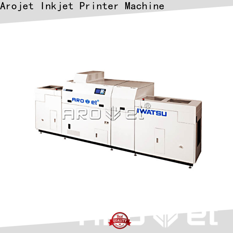 Arojet top selling advanced inkjet systems factory direct supply bulk production