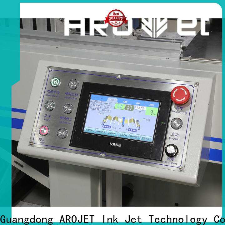 Arojet Latest container label printer manufacturers for data printing