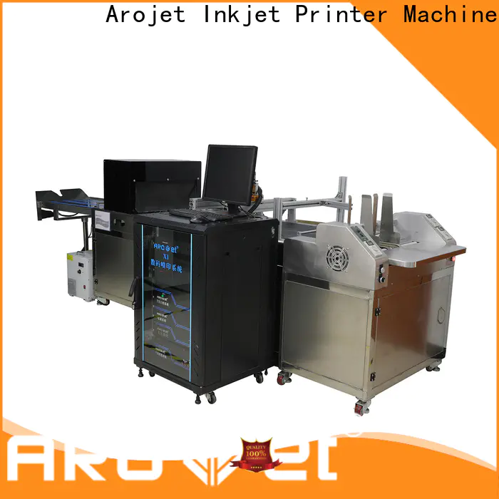 Arojet digital inkjet printing machine factory for data printing