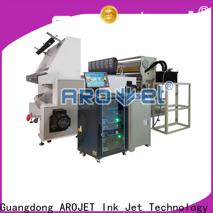 AROJET industrial digital printer manufacturers for flexible packaging