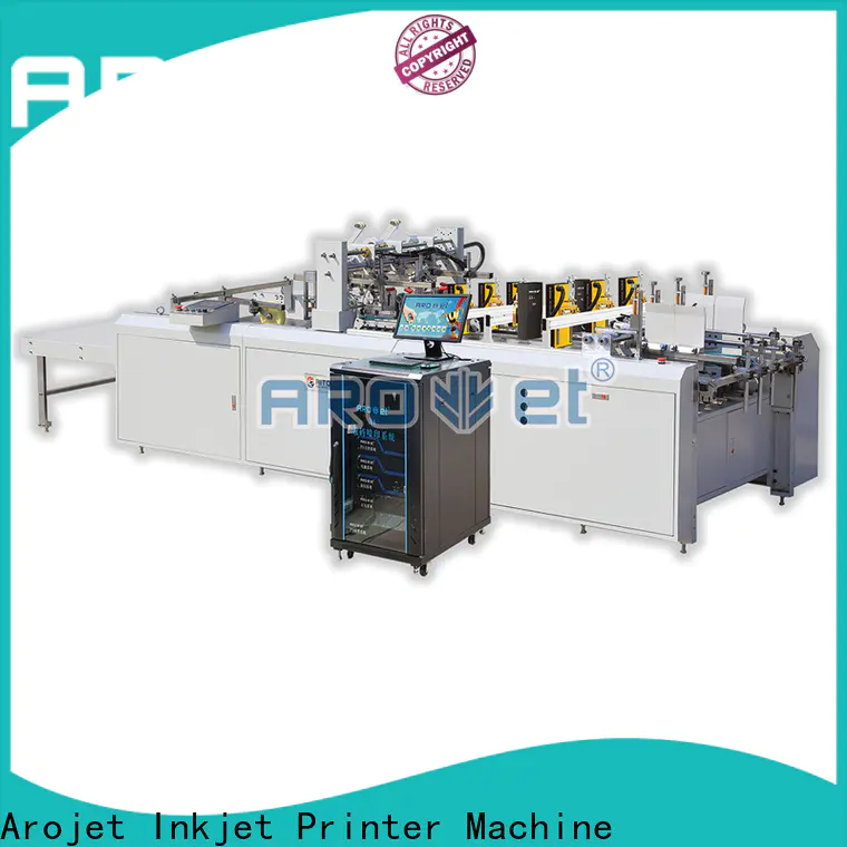 Arojet Custom inkjet box printer Supply for Carton Box Printing